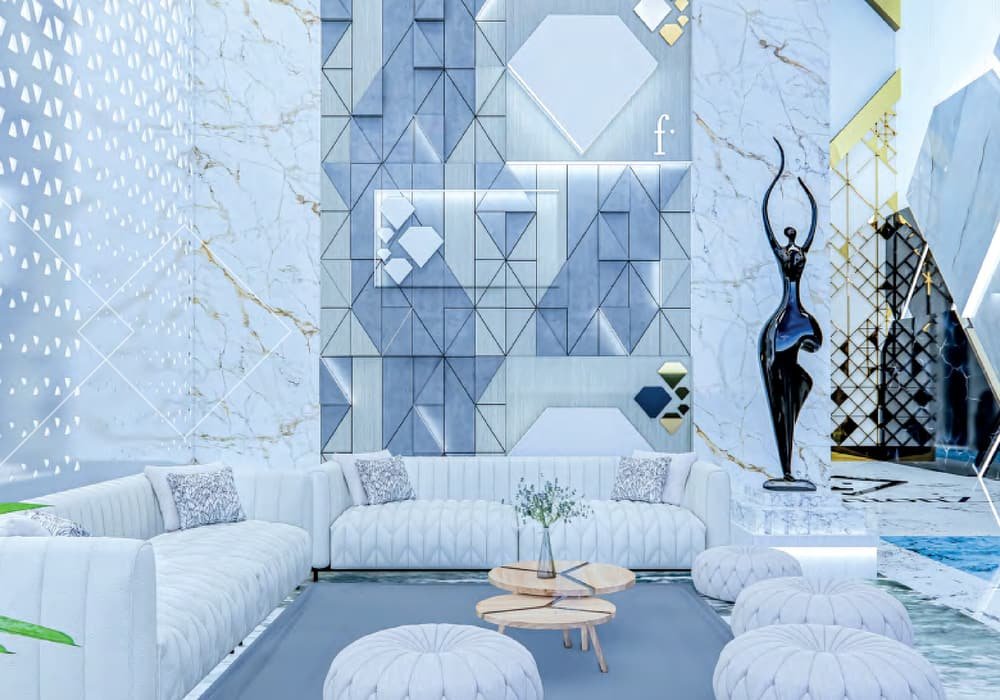 Rooftop pool lounge at Fashionz